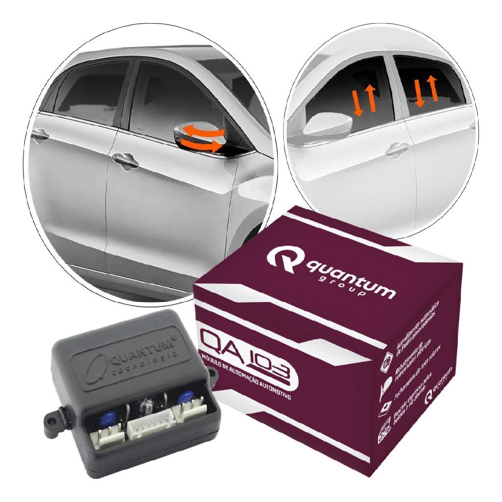 Módulo Vidro Elétrico Retrovisor Universal Quantum Qa103