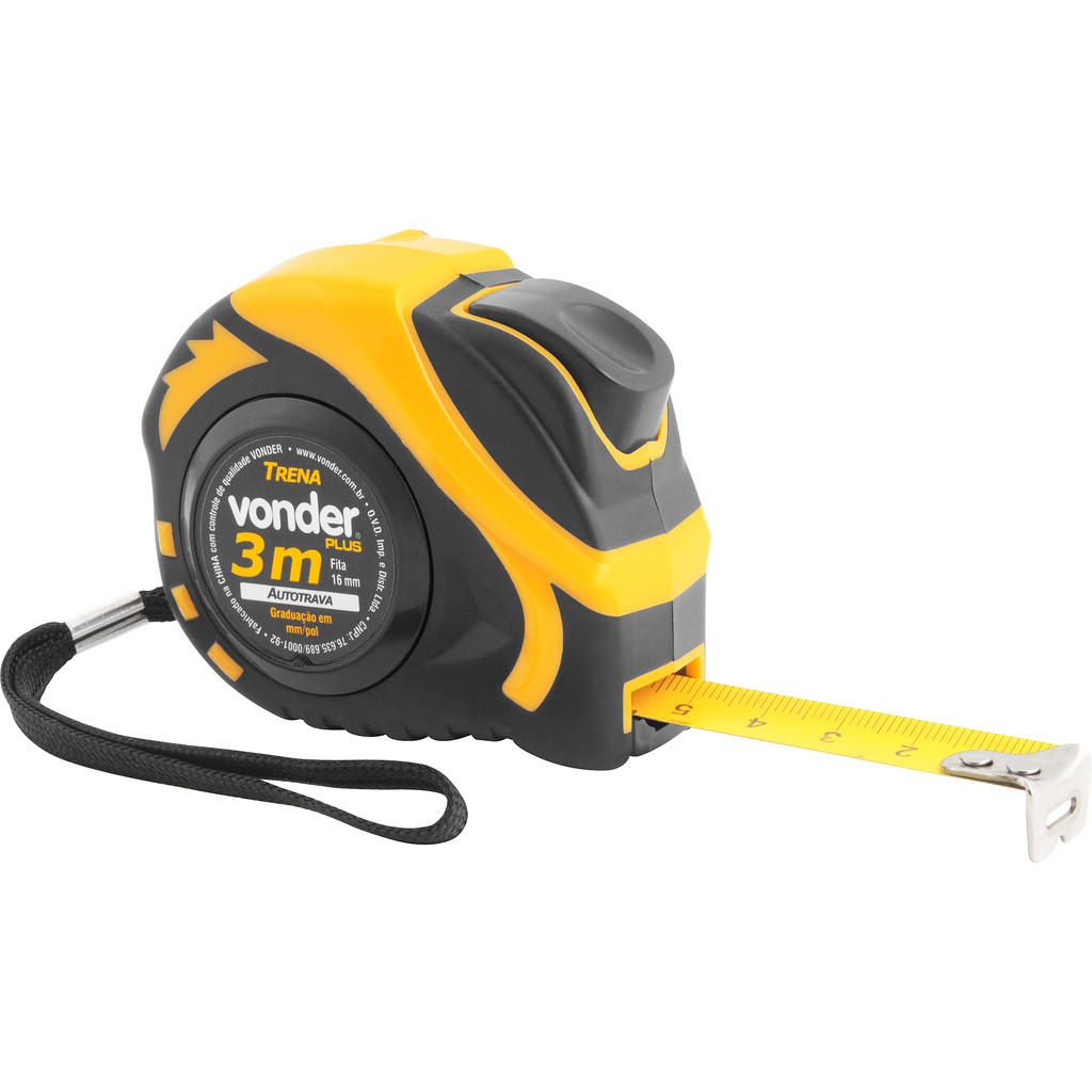 TRENA DE ACO 3MTS X 16MM AUTO TRAVA VONDER PLUS TRENA DE ACO 3MTS X 16MM AUTO TRAVA VONDER PLUS