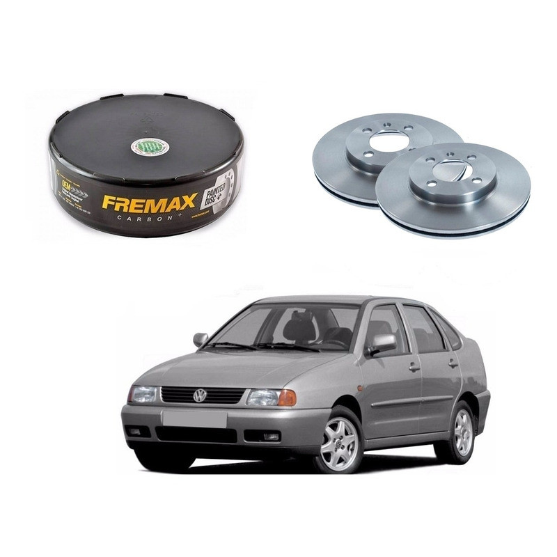 Disco Freio Dianteiro Polo Classic 1.8 1997 A 2002 Disco Freio Dianteiro Polo Classic 1.8 1997 A 2002
