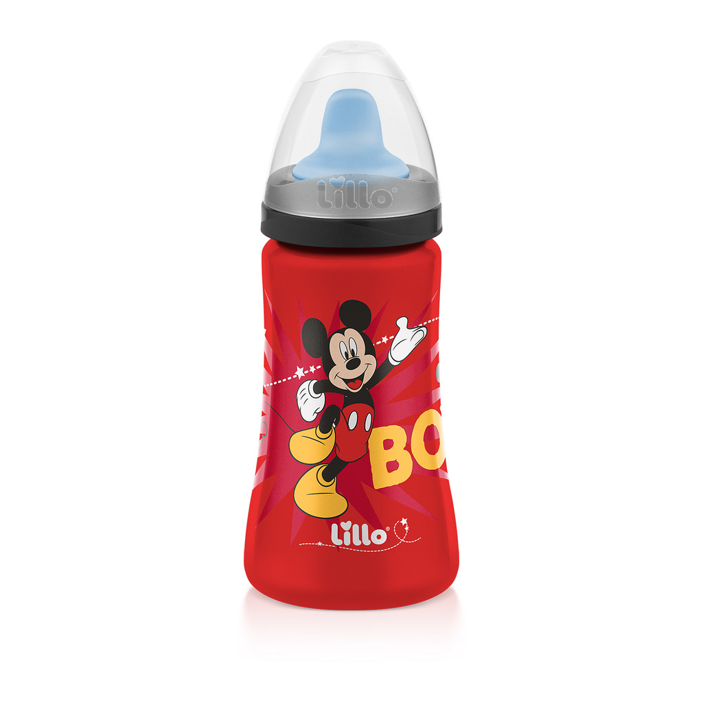 Copo Colors Bico De Silicone Disney Mickey Vermelho – Lillo