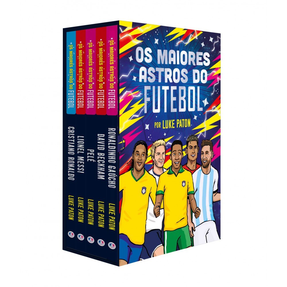 Box – Os maiores astros do futebol Box – Os maiores astros do futebol