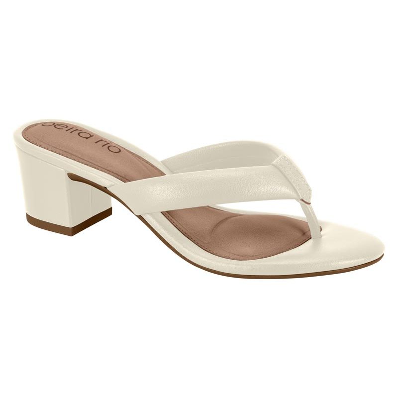 Sandália Tamanco Feminino Beira Rio Salto Bloco Casual Macio Passeio Verão Confortável Original Sandália Tamanco Feminino Beira Rio Salto Bloco Casual Macio Passeio Verão Confortável Original