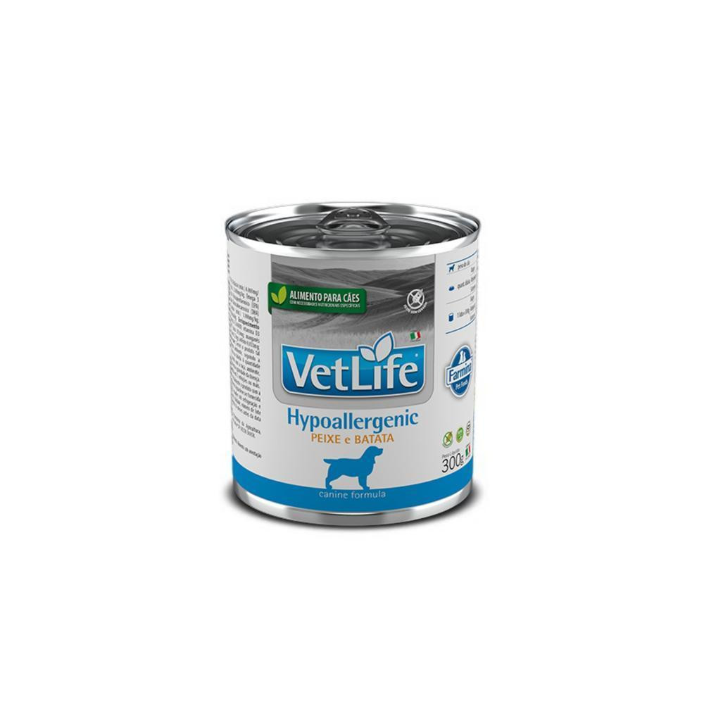 Vet Life Hypoallergenic Fish para Cães Adultos de Todas as Raças 300g Vet Life Hypoallergenic Fish para Cães Adultos de Todas as Raças 300g