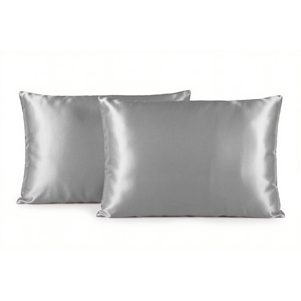 Fronha Avulsa Cetim 50cm x 70cm Antifrizz Toque de Seda Macio Antialérgico Cabelo Liso Travesseiro Fronha Avulsa Cetim 50cm x 70cm Antifrizz Toque de Seda Macio Antialérgico Cabelo Liso Travesseiro