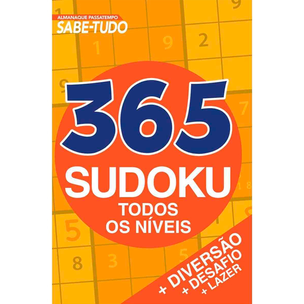 Almanaque Passatempos Sabe Tudo 365 | Sudoku Almanaque Passatempos Sabe Tudo 365 | Sudoku