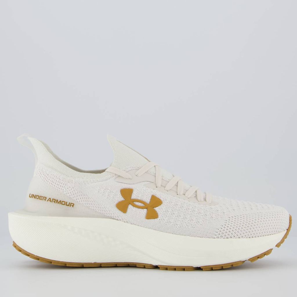 Tênis Under Armour Charged Quicker 2 Feminino Off White Tênis Under Armour Charged Quicker 2 Feminino Off White