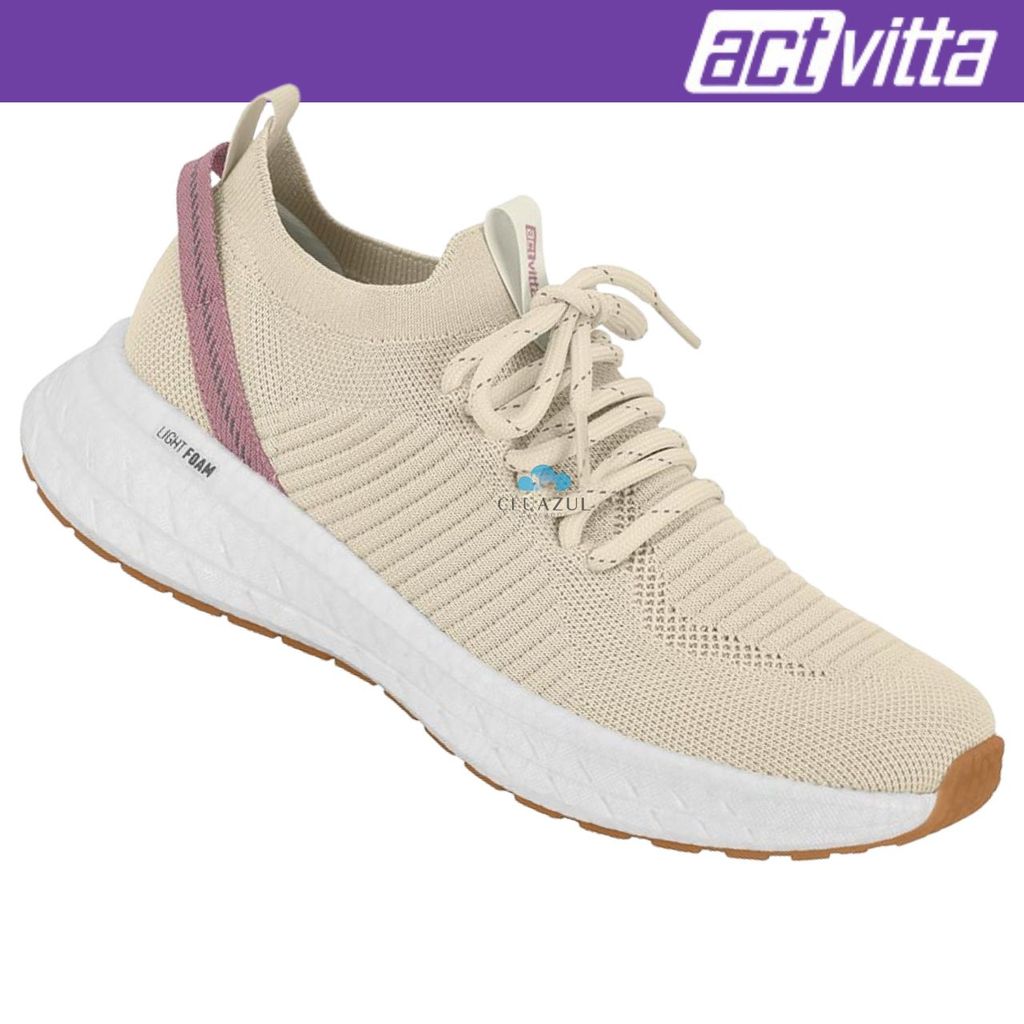 Tênis Feminino Actvitta Light Foam Casual Conforto Original Tênis Feminino Actvitta Light Foam Casual Conforto Original