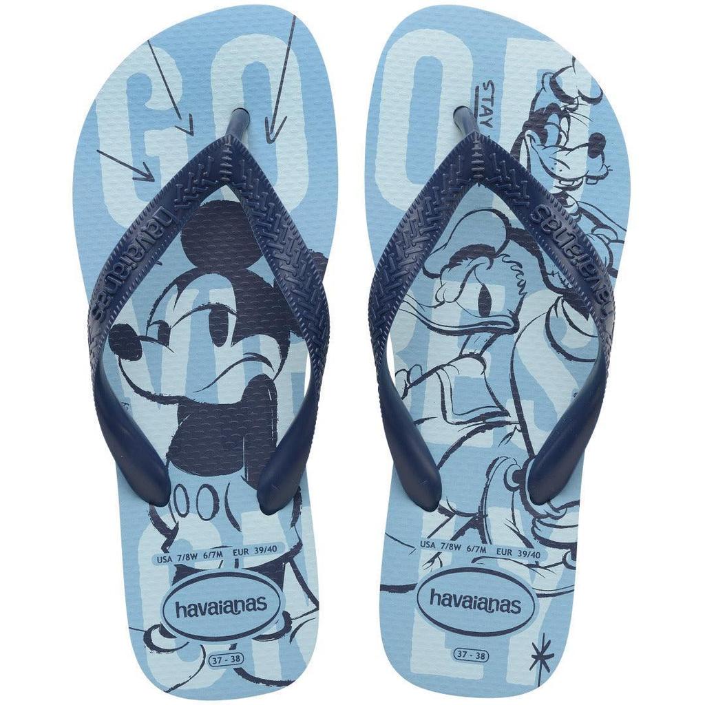 Chinelo Havaianas Top Disney Azul Lavanda Chinelo Havaianas Top Disney Azul Lavanda
