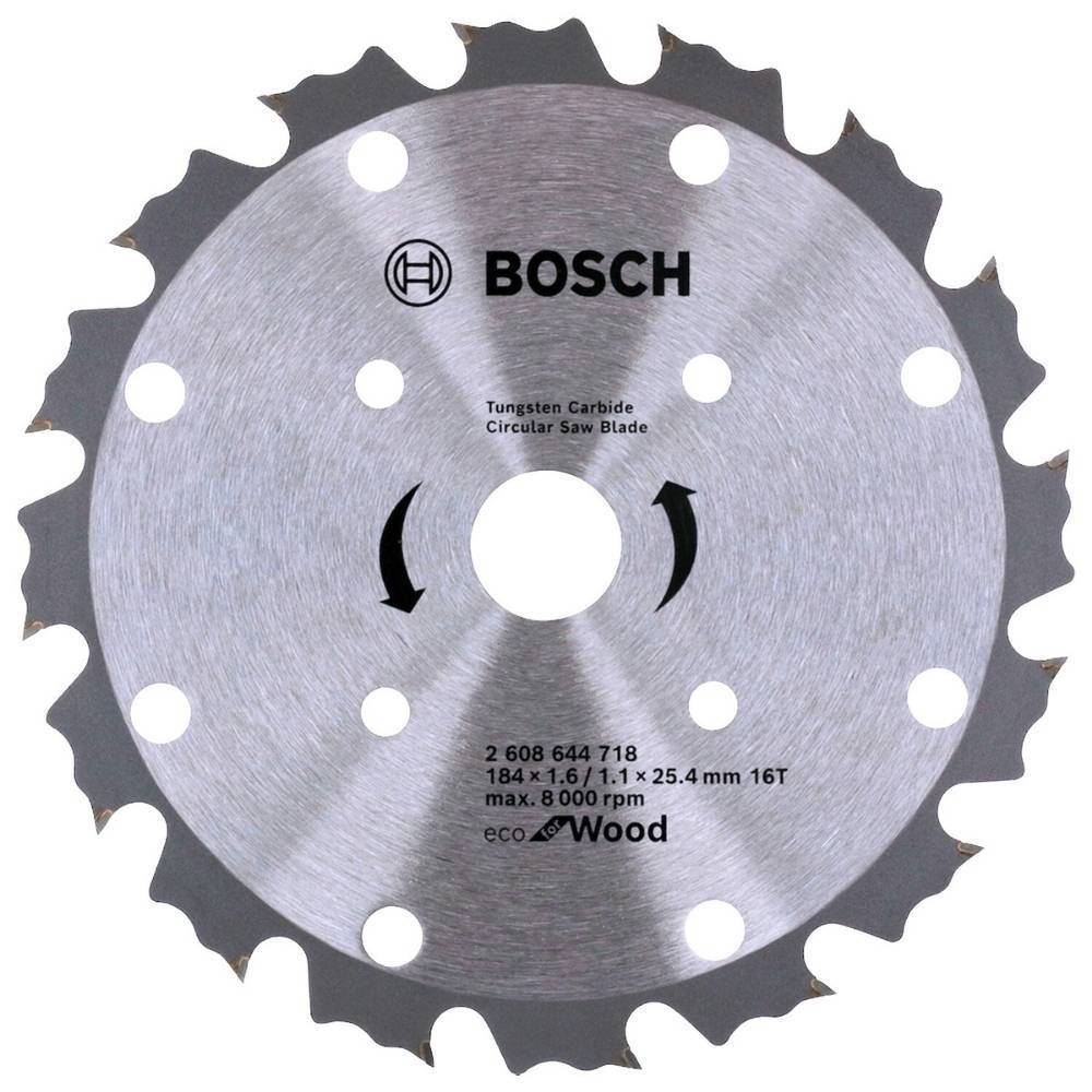 Disco de Serra Eco for Wood CoolTeq 184 x 25,4mm 16 Dentes BOSCH Disco de Serra Eco for Wood CoolTeq 184 x 25,4mm 16 Dentes BOSCH