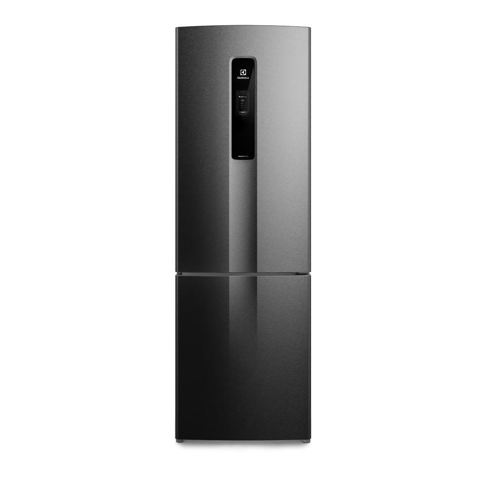Geladeira Electrolux Frost Free Inverter 400L Efficient AutoSense e Rapid Freeze Inverse Black Inox Look (IB6B) Geladeira Electrolux Frost Free Inverter 400L Efficient AutoSense e Rapid Freeze Inverse Black Inox Look (IB6B)