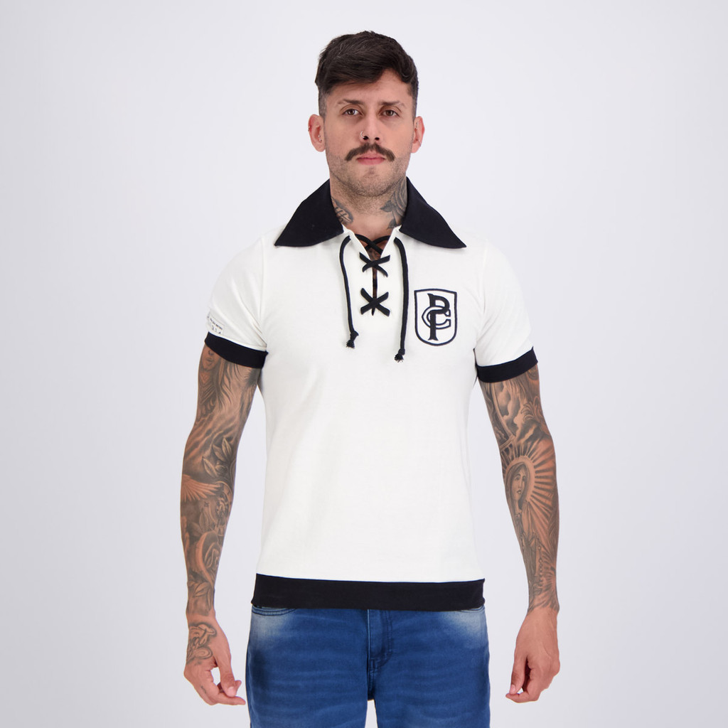 Camisa Corinthians Retrô 1914 Cordinha Camisa Corinthians Retrô 1914 Cordinha