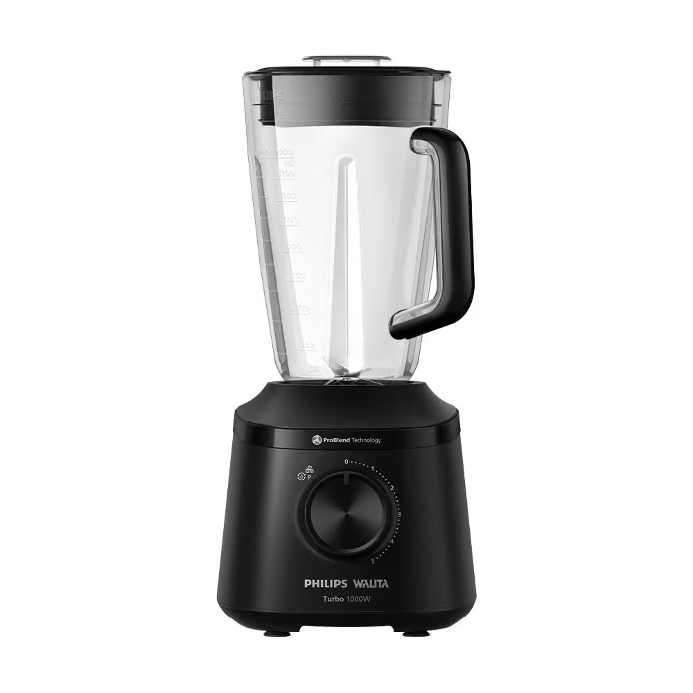 Liquidificador Série 3000 HR2270/9 Turbo 5 Velocidades 1000W Philips Walita Liquidificador Série 3000 HR2270/9 Turbo 5 Velocidades 1000W Philips Walita