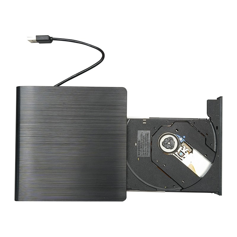 Gravador Externo Dvd Cd Usb 2.0 3.0 | Preto