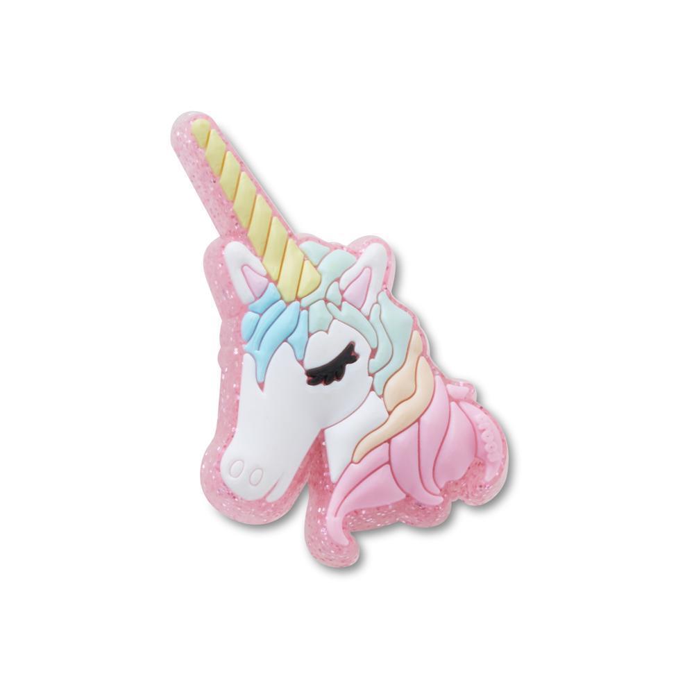 Jibbitz™ Unicórnio de Glitter Único Jibbitz™ Unicórnio de Glitter Único