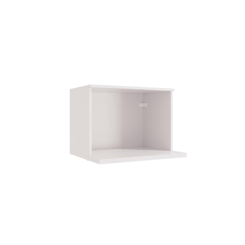 Nicho Aéreo para Microondas Celeste Kappesberg 100% MDF Branco 60cm Nicho Aéreo para Microondas Celeste Kappesberg 100% MDF Branco 60cm