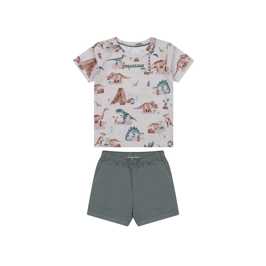 Conjunto Curto Estampado Menino Marisol Conjunto Curto Estampado Menino Marisol