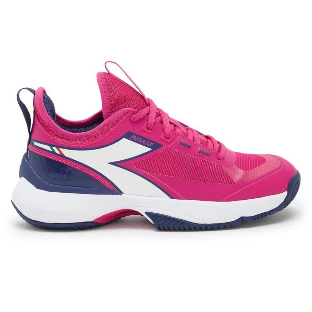 Tênis Esportivo Feminino Diadora Finale W Clay Rosa Tênis Esportivo Feminino Diadora Finale W Clay Rosa