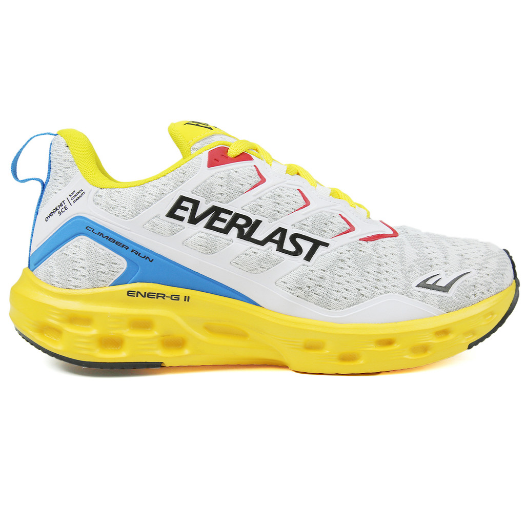 TÊNIS EVERLAST CLIMBER RUN UNISSEX BRANCO/AMARELO TÊNIS EVERLAST CLIMBER RUN UNISSEX BRANCO/AMARELO