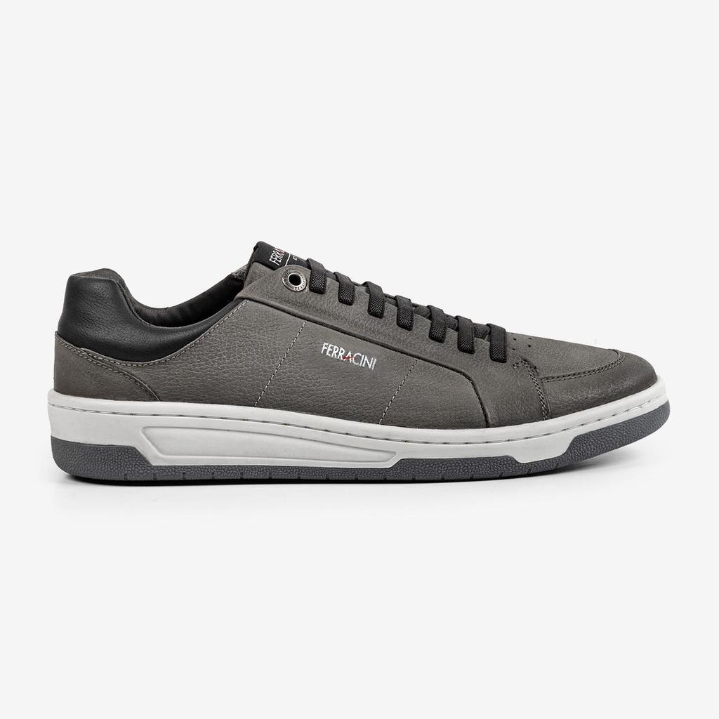 Sapatênis Casual Vox Ferracini Masculino Cinza 8050-617E Sapatênis Casual Vox Ferracini Masculino Cinza 8050-617E