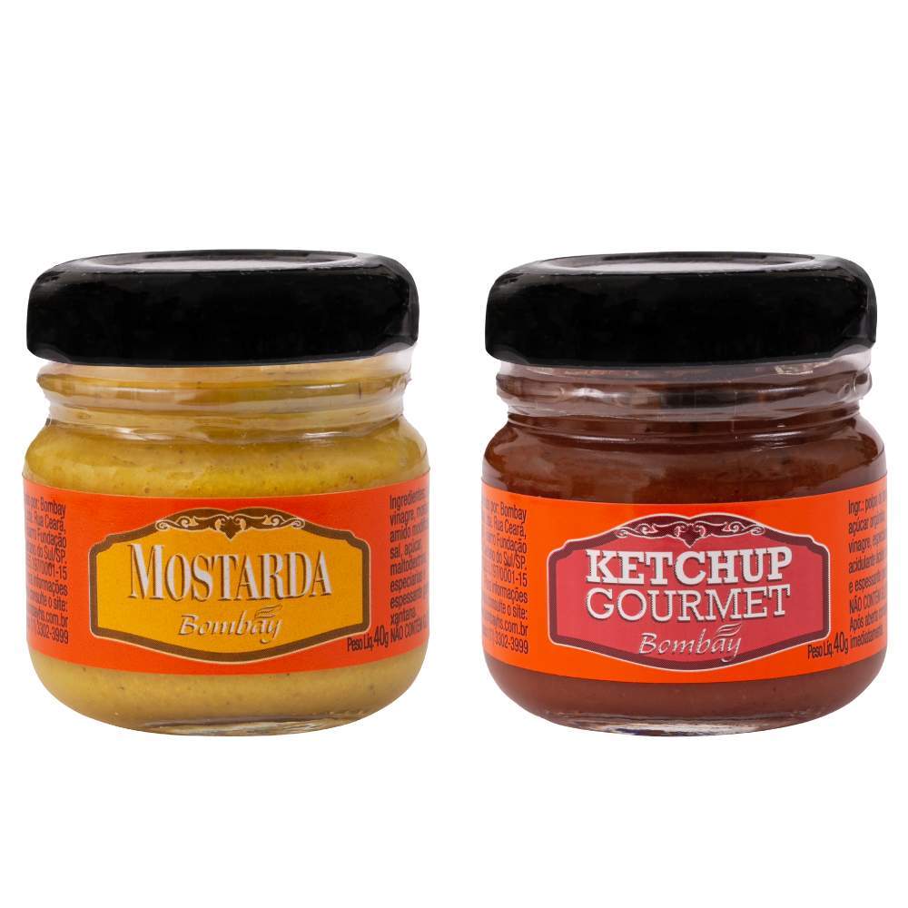 Combo Mostarda e Ketchup Gourmet Combo Mostarda e Ketchup Gourmet