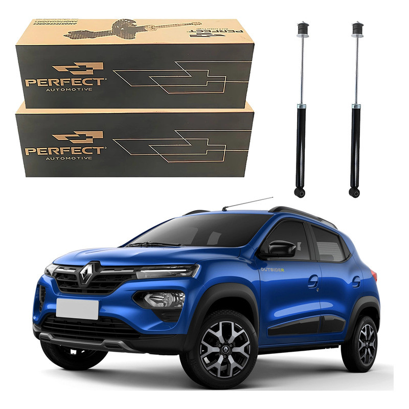 Par Amortecedor Traseiro Renault Kwid 1.0 2022 A 2025 Par Amortecedor Traseiro Renault Kwid 1.0 2022 A 2025