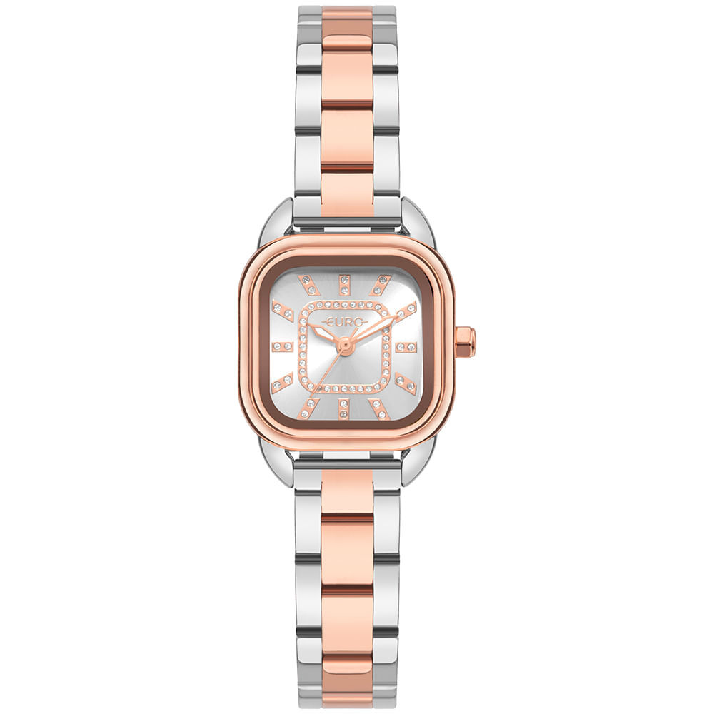 Relógio Euro Feminino Mini Bicolor – EU2036YVF/4K Relógio Euro Feminino Mini Bicolor – EU2036YVF/4K