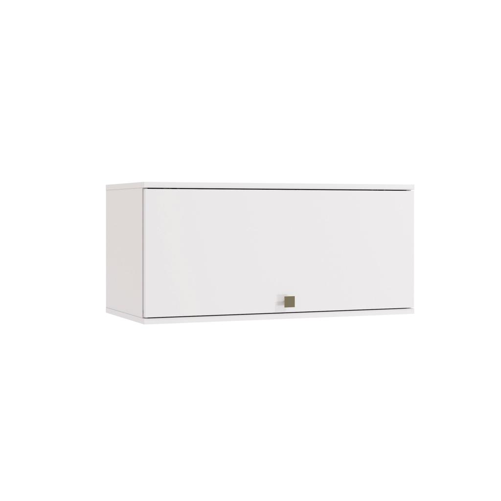 Armário Aéreo Celeste Kappesberg 100% MDF 1 Porta Basculante Branco 80cm Armário Aéreo Celeste Kappesberg 100% MDF 1 Porta Basculante Branco 80cm