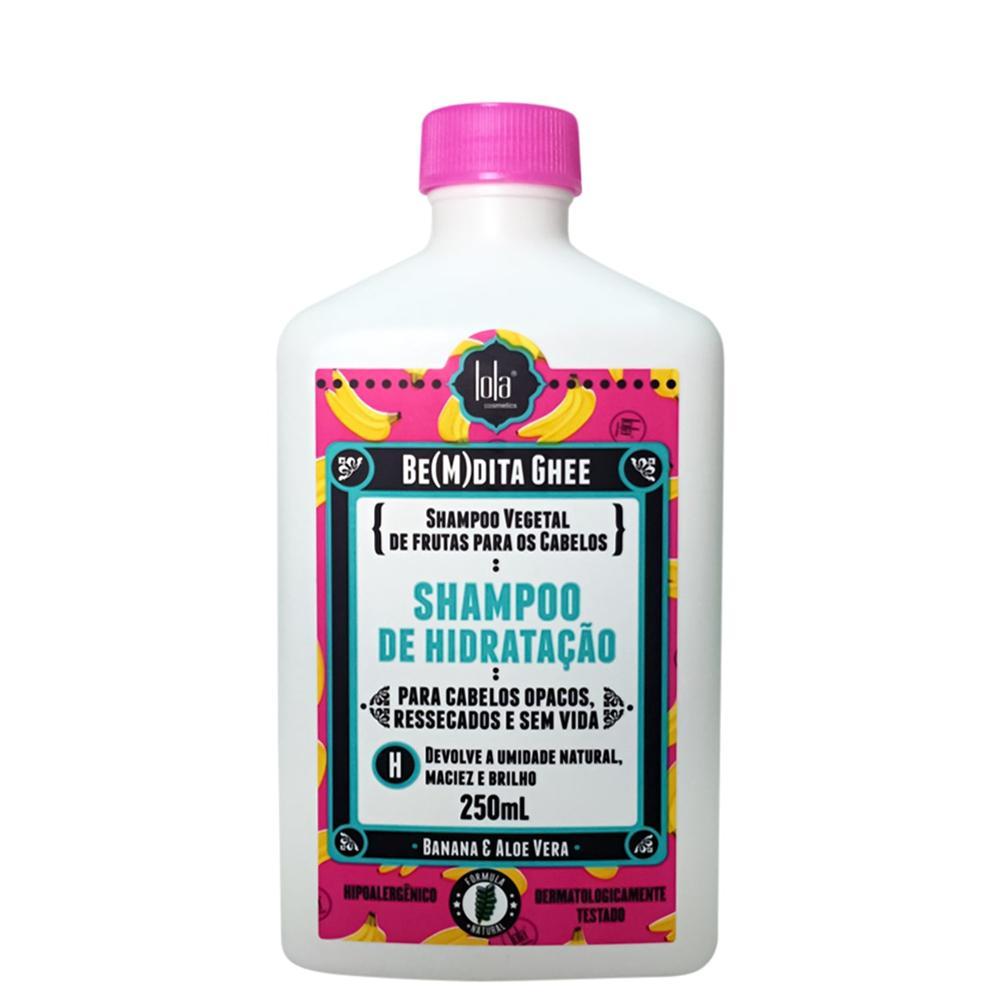 Lola Cosmetics Be(M)dita Ghee de Hidratação Banana & Aloe Vera – Shampoo 250ml