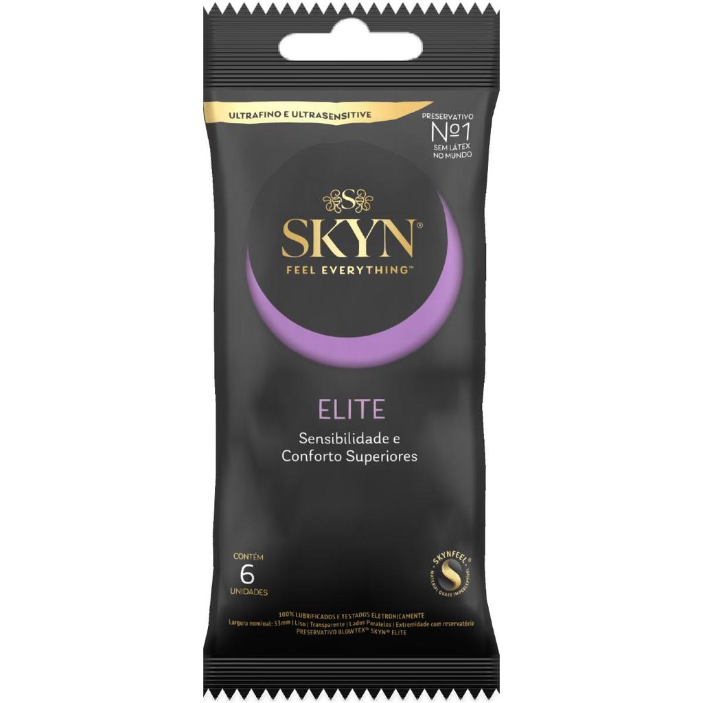 Preservativo SKYN Elite 6 Unidades