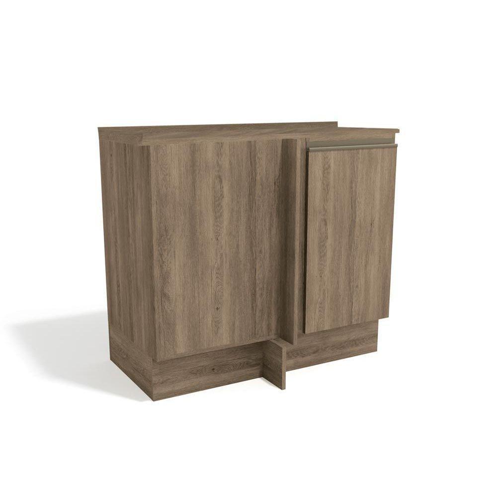 Balcão de Cozinha Maxxi G748 Canto Reto 1 Porta c/Tampo 80cm Nogal – Kappesberg Balcão de Cozinha Maxxi G748 Canto Reto 1 Porta c/Tampo 80cm Nogal – Kappesberg