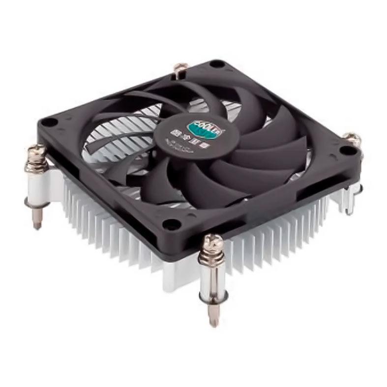 Cooler Para Processador Cooler Master Low Profile, 80mm, Preto, DP6-8D1SA-I1 Cooler Para Processador Cooler Master Low Profile, 80mm, Preto, DP6-8D1SA-I1