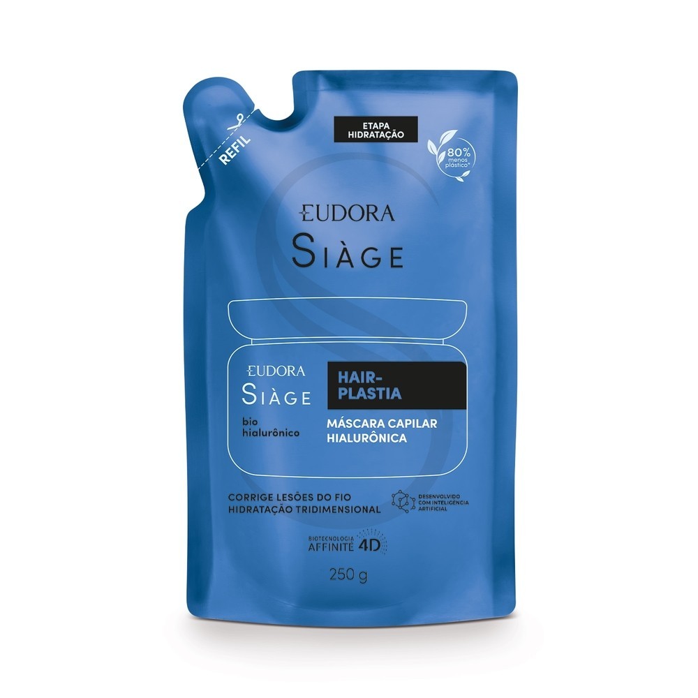 Eudora Siàge Hair-Plastia Refil Máscara Capilar 250g Eudora Siàge Hair-Plastia Refil Máscara Capilar 250g