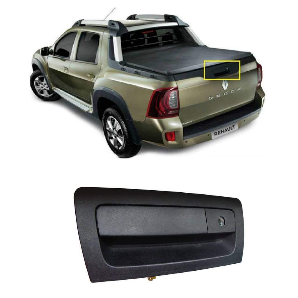 MACANETA EXTERNA TAMPA CACAMBA RENAULT OROCH APOS 2019 MACANETA EXTERNA TAMPA CACAMBA RENAULT OROCH APOS 2019