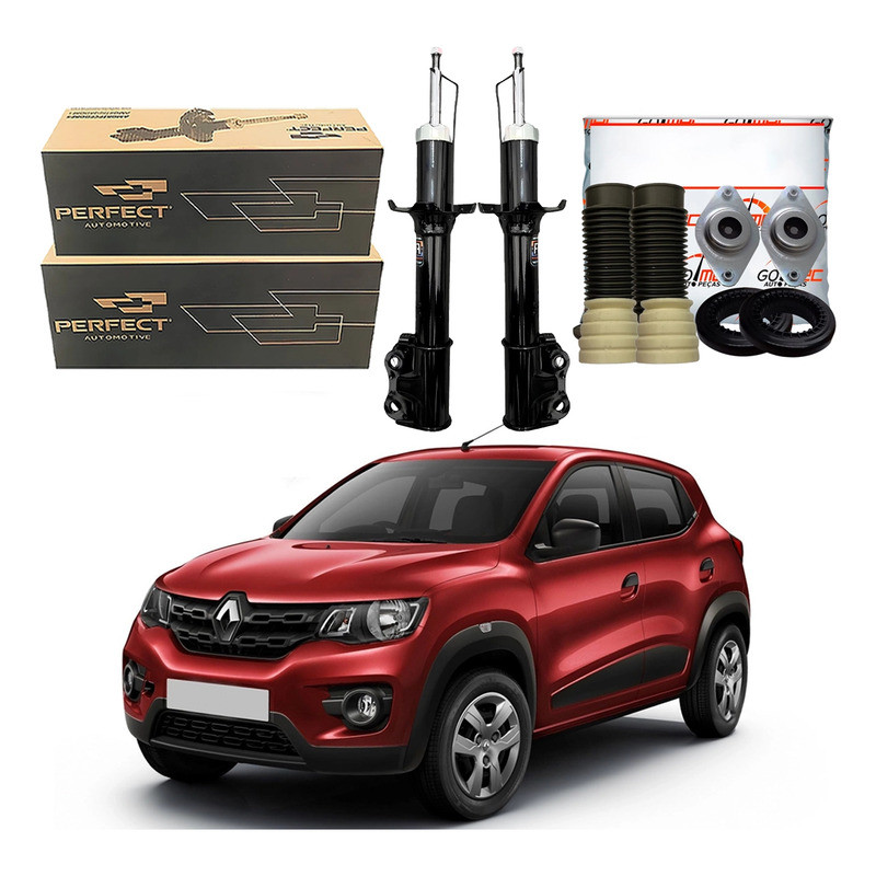 Kit Amortecedor Dianteiro Kwid 1.0 12v 2017 A 2021 Kit Amortecedor Dianteiro Kwid 1.0 12v 2017 A 2021