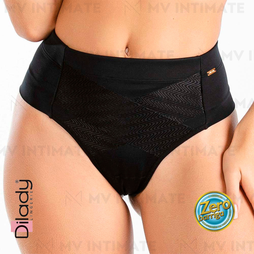 Calcinha Modeladora Fio Dental Zero Barriga Dilady 315220 Calcinha Modeladora Fio Dental Zero Barriga Dilady 315220