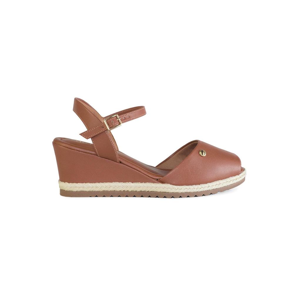 Sandália Espadrille Anabela Bebecê Detalhe Com Fivela Sandália Espadrille Anabela Bebecê Detalhe Com Fivela