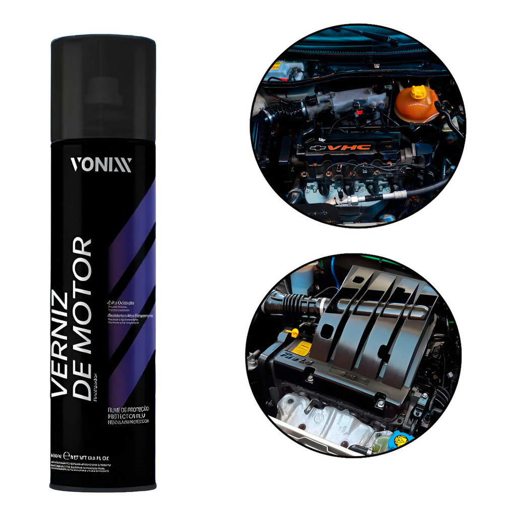 Verniz Vonixx Aerozol Alto Brilho e Anti Oxidante 400ml Verniz Vonixx Aerozol Alto Brilho e Anti Oxidante 400ml