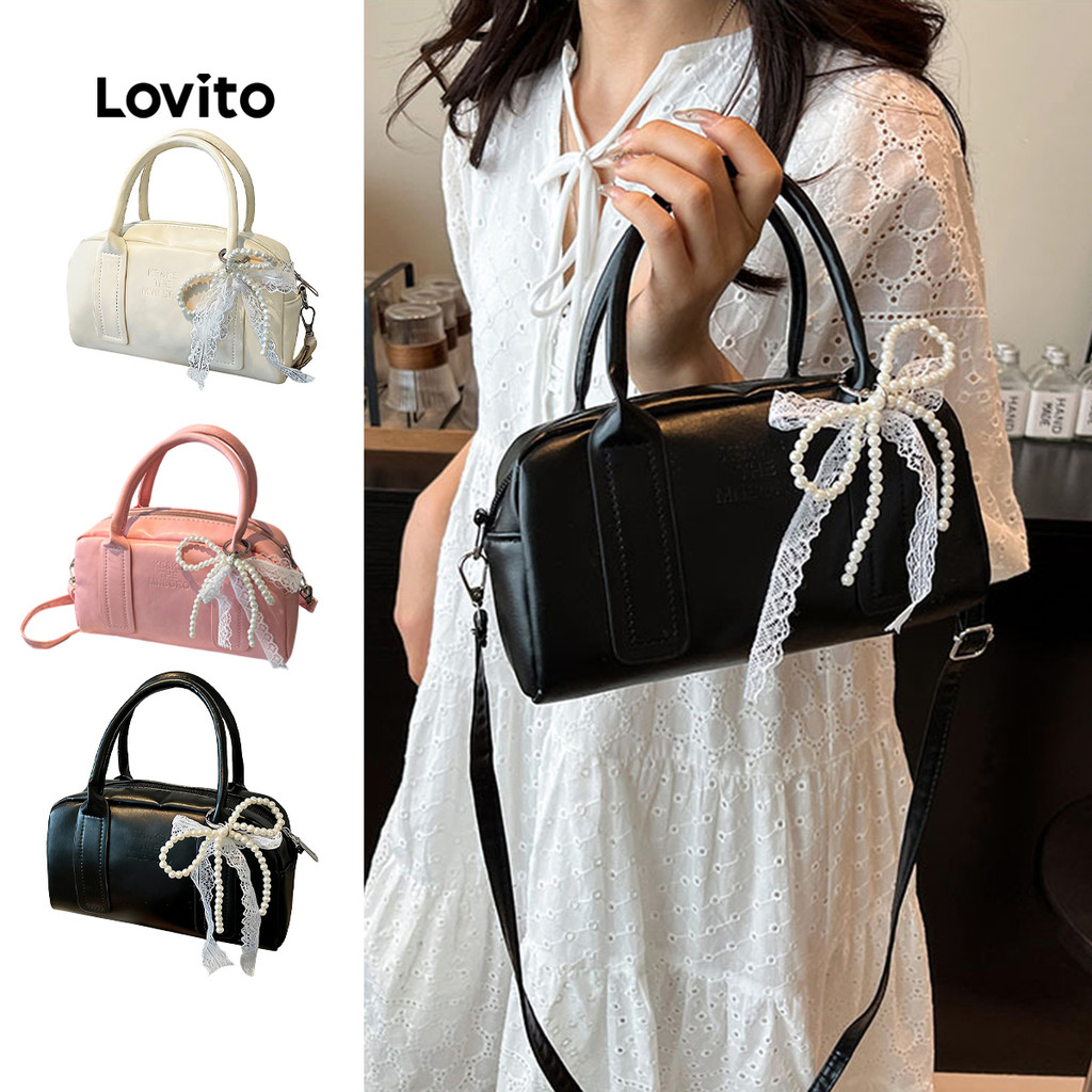 Lovito Acessórios Casuais para Pendurar Na Bolsa Pequena Bolsa de Ombro para mulheres LFA110057 Lovito Acessórios Casuais para Pendurar Na Bolsa Pequena Bolsa de Ombro para mulheres LFA110057