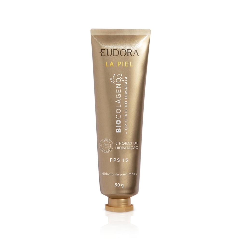 Eudora La Piel Cristais do Himalaia Creme Hidratante Para as Mãos FPS15 50g Eudora La Piel Cristais do Himalaia Creme Hidratante Para as Mãos FPS15 50g