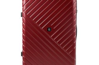 Mala Média 23 kg ABS 4 Rodas Detroit Vermelha -  vendido por Bagaggio Oficial