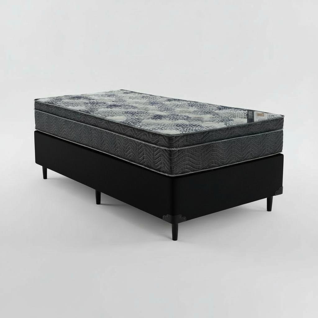 Cama box e Colchão ISO Superpocket – Solteirão (108×198)-Ortobom Cama box e Colchão ISO Superpocket – Solteirão (108×198)-Ortobom