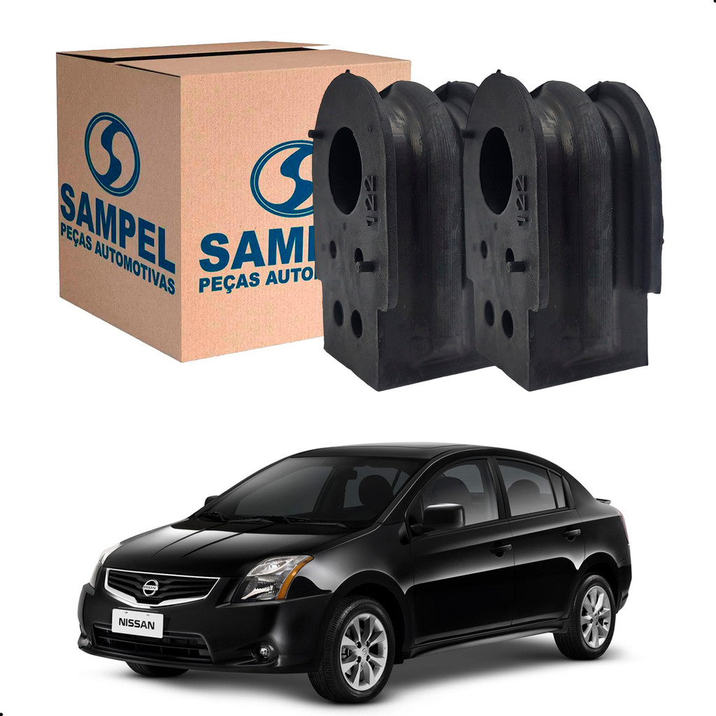 Par Bucha Barra Estababilizadora Dianteira Nissan Sentra 2007 A 2012 Par Bucha Barra Estababilizadora Dianteira Nissan Sentra 2007 A 2012