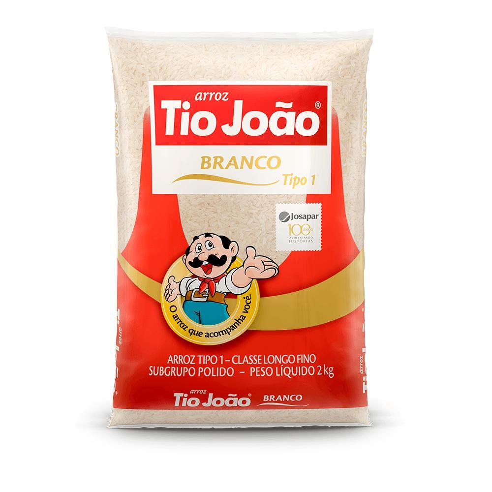 Arroz Tio João Branco 2kg