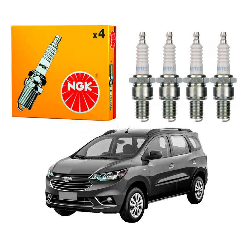 Jogo Velas Ngk Spin 1.8 8v 2017 A 2023 Jogo Velas Ngk Spin 1.8 8v 2017 A 2023