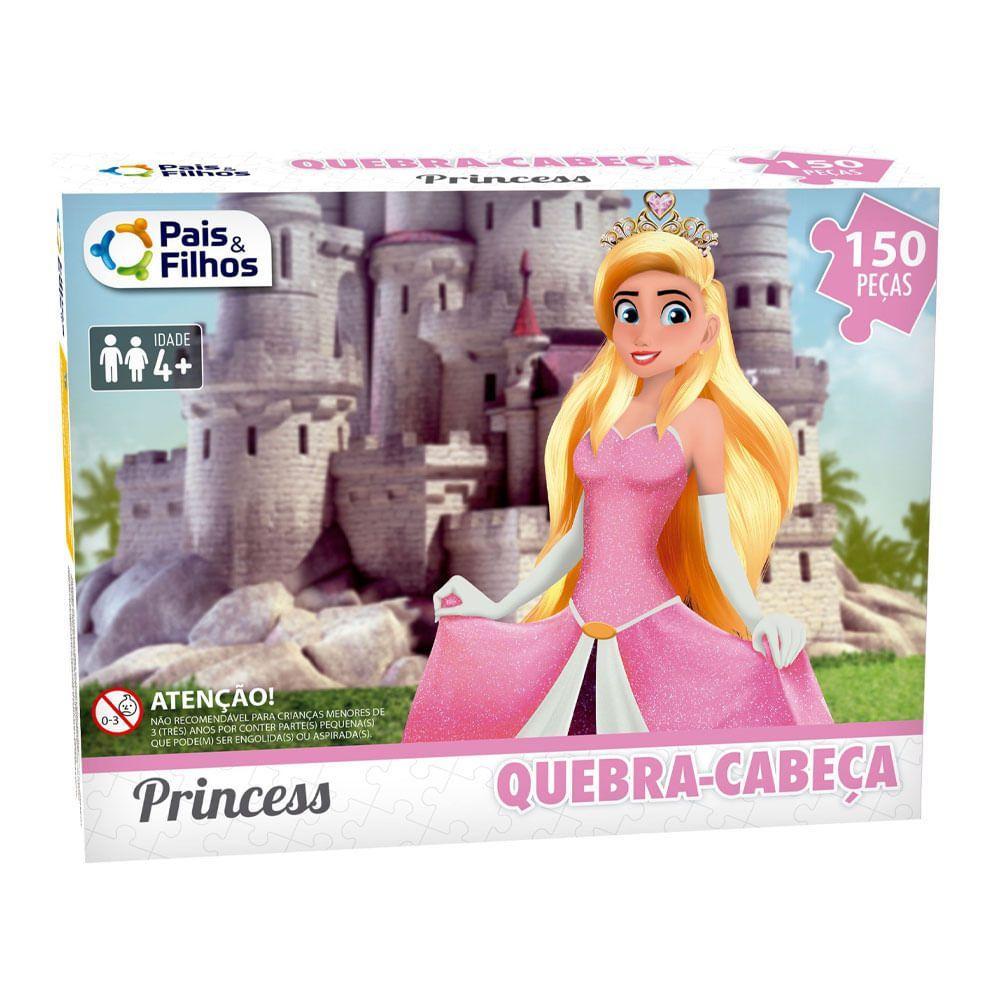 Quebra-Cabeça Princess 150 Peças – Pais e Filhos Quebra-Cabeça Princess 150 Peças – Pais e Filhos