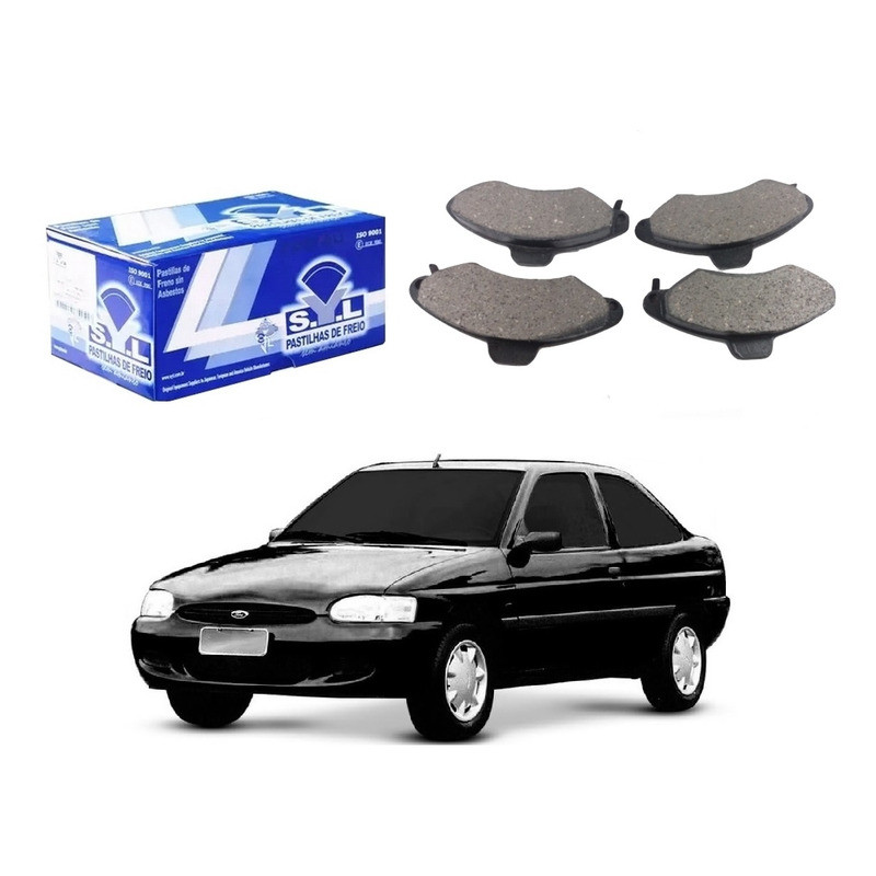 Pastilha Freio Dianteira Escort 1.8 16v 1997 A 2000 Pastilha Freio Dianteira Escort 1.8 16v 1997 A 2000