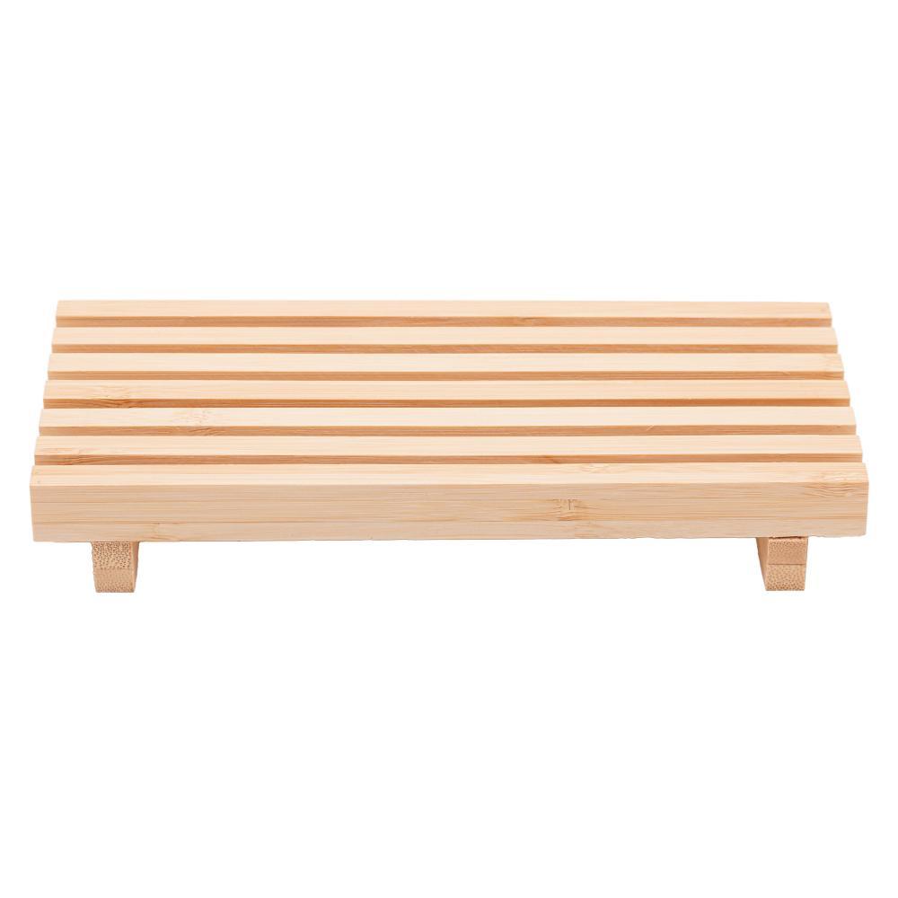 Bandeja com Pé Lyor Nature 21,5cm x 10cm x 3,5cm Bambu Bandeja com Pé Lyor Nature 21,5cm x 10cm x 3,5cm Bambu
