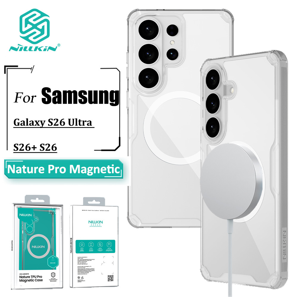 Capa De Telefone Nillkin Para Samsung Galaxy S26 Ultra S26 + S26 . TPU + PC + material Metálico De Alta Transparência Co Capa De Telefone Nillkin Para Samsung Galaxy S26 Ultra S26 + S26 . TPU + PC + material Metálico De Alta Transparência Co