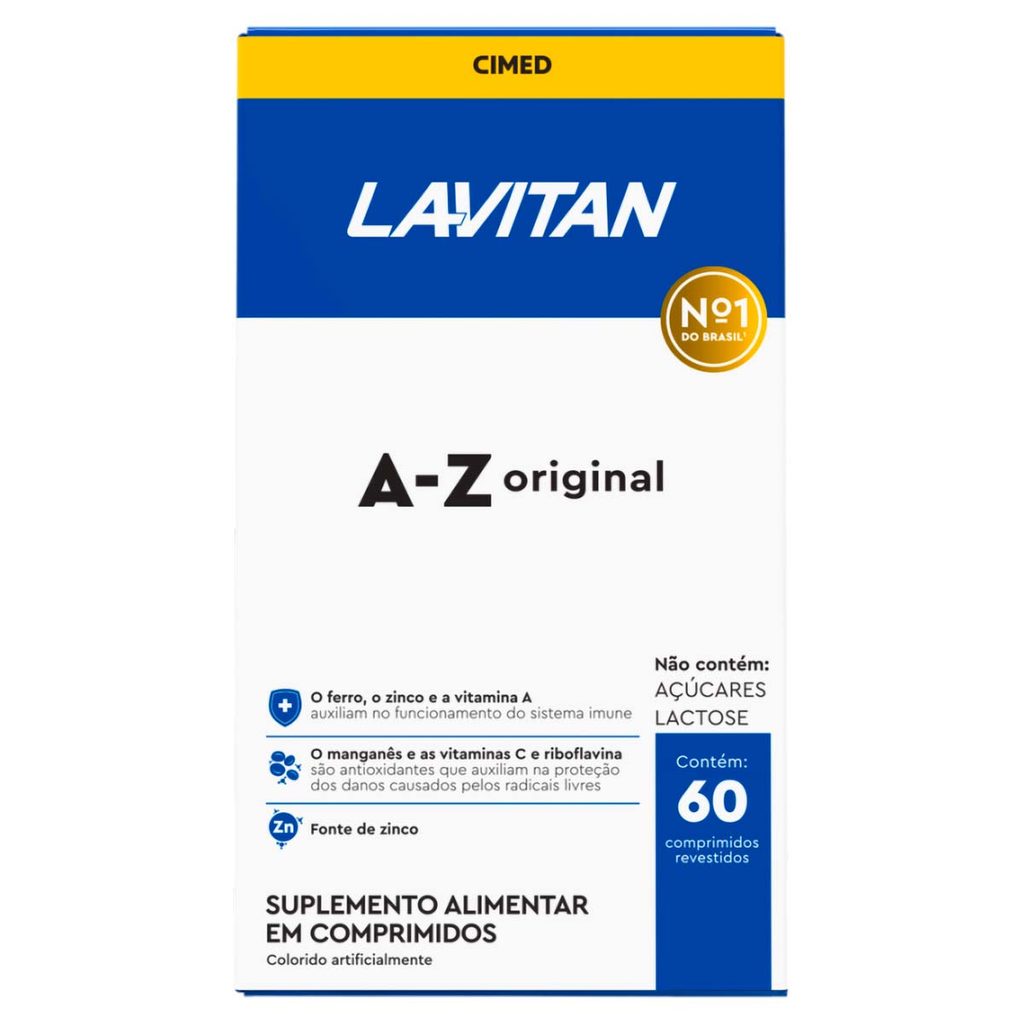 Lavitan A Z Suplemento 60 Cápsulas Lavitan A Z Suplemento 60 Cápsulas