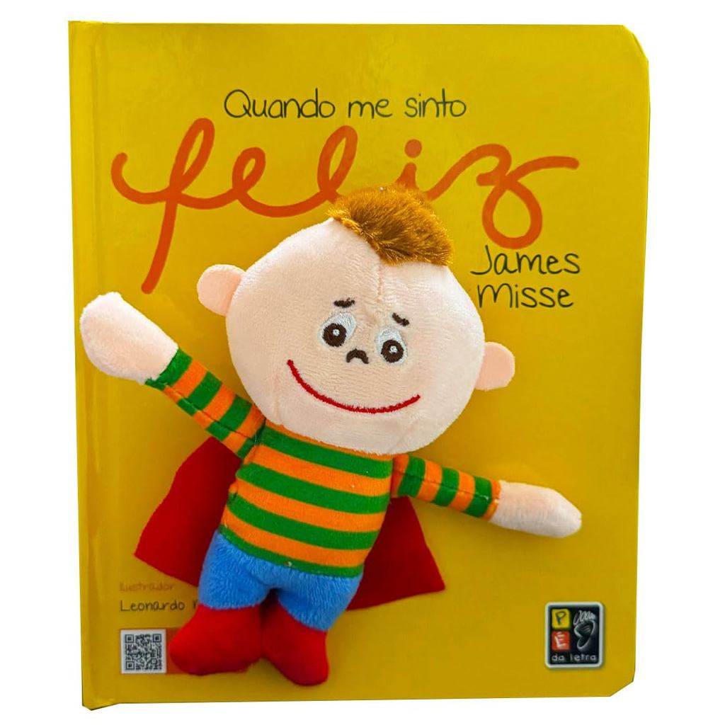 Quando eu Sinto | Feliz | Com Pelúcia Quando eu Sinto | Feliz | Com Pelúcia